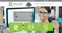 Desktop Screenshot of equilease.com